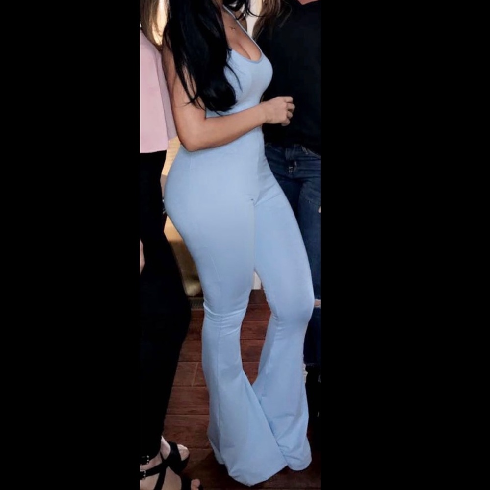 Blue/purple jumpsuit